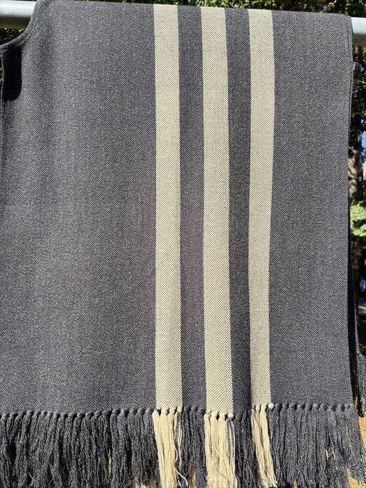 Ruana Marengo con beige